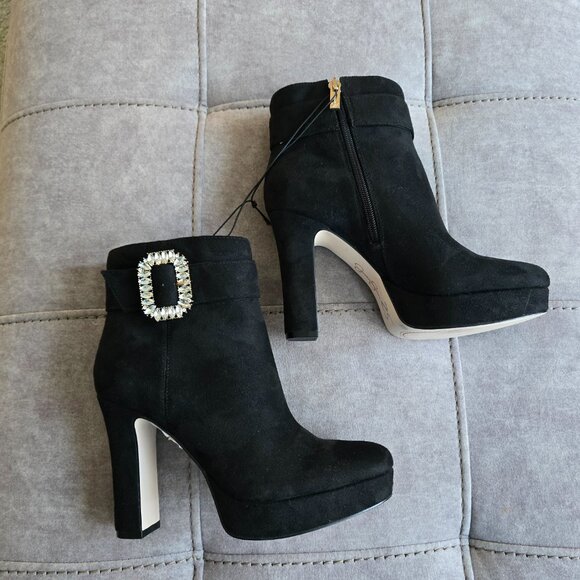 NEW Jessica Simpson Women's Edaina Platform Ankle Boot Booties - Picture 4 of 13